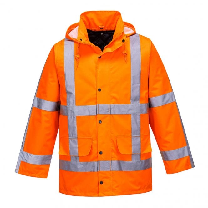 Portwest RWS Hi-Vis Winter Traffic Jacket - Orange