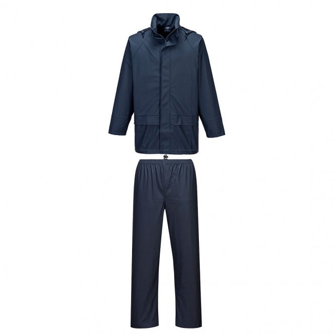 Portwest Sealtex Essential Rainsuit (2 Piece Suit) -  Navy