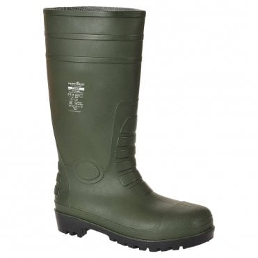 Steel PVC Wellington S5 FO - Green