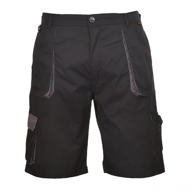 Portwest  Texo Contrast Shorts - Black