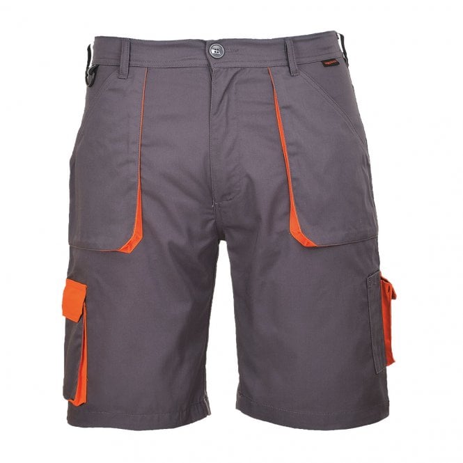 Portwest  Texo Contrast Shorts - Grey