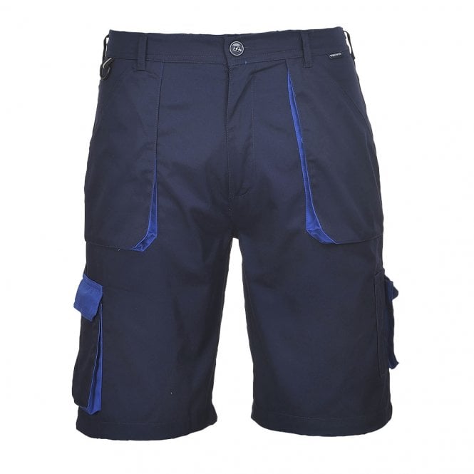 Portwest  Texo Contrast Shorts - Navy