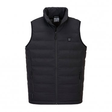 Ultrasonic Heated Tunnel Bodywarmer - Black