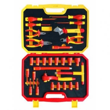 Insulated Tool Kit half Drive 29pc VDE Certified