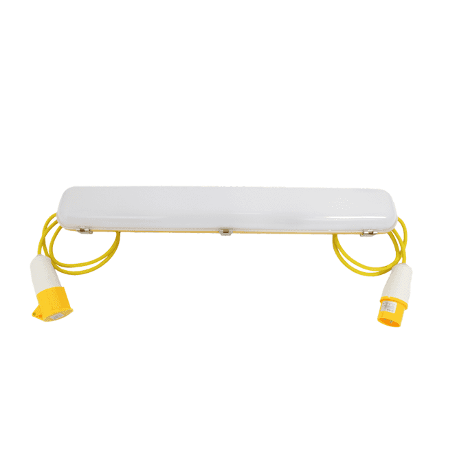 Red Arrow 20W LED Emergency Site Lighting 600mm w/ 1m Flex and Coupler 110V 4000K IP65