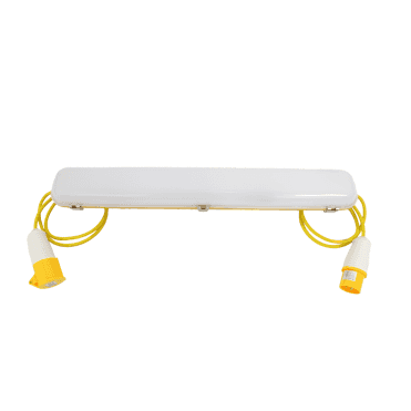 20W LED Emergency Site Lighting 600mm w/ 1m Flex and Coupler 110V 4000K IP65