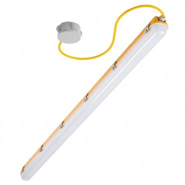 25W LED Site Lighting w/ Flex and Junction Box 110V 4000K IP65 1500mm