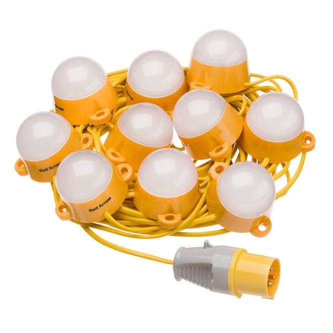 Red Arrow Connectable 110V Festoon Kit 10 Way 22m IP44