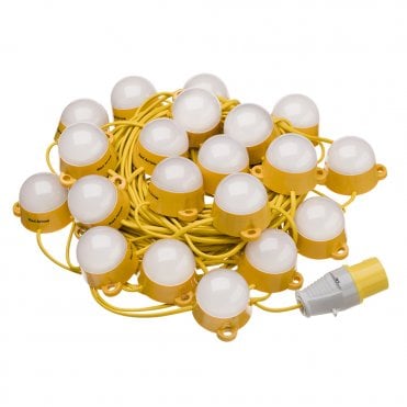 Connectable 110V Festoon Kit 20 Way 50m IP44