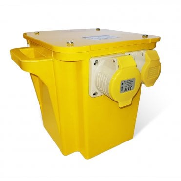 Site Portable Transformer with 2x16A Sockets and 1x32A Socket