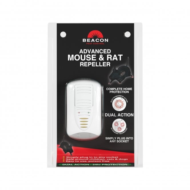 Rentokil Beacon Advance Mouse and Rat Repeller Dual Action