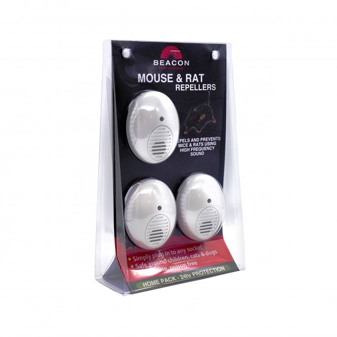 Rentokil Beacon Mouse and Rat Repeller - 3 Pack