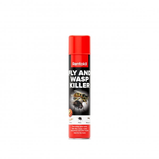 Rentokil Fly and Wasp Killer Spray 300ml