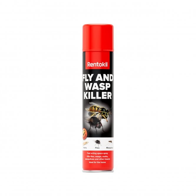 Rentokil Fly and Wasp Killer Spray 600ml