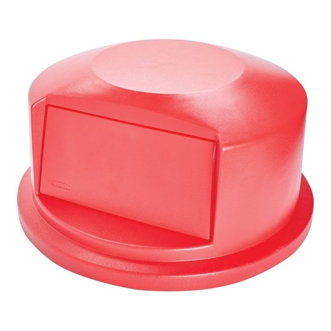 Rubbermaid Commercial Brute Dome Lid - 166ltr - Red