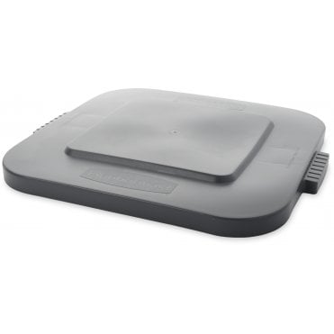 Brute Square Lid - 106ltr - Grey