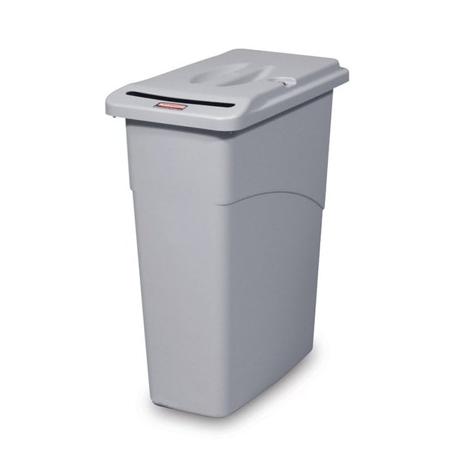 Rubbermaid Commercial Confidential Document Container with Lid 87L