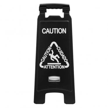 Executive Multilingual Caution 2 Sided Safety Sign