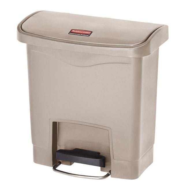 Rubbermaid Commercial Front Step-On Container 15L