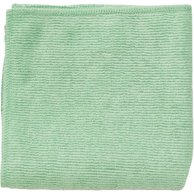 Rubbermaid Commercial Light Commercial Microfibre Cloth - 30x30cm - Green