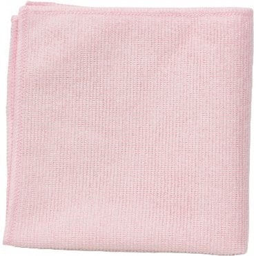 Light Commercial Microfibre Cloth - 30x30cm - Red