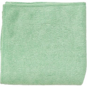 Light Commercial Microfibre Cloth - 40x40cm - Green