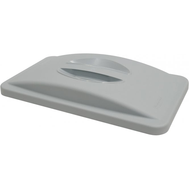 Rubbermaid Commercial Slim Jim Handle Lid - Grey