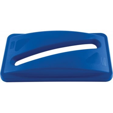 Slim Jim Paper Recycling Lid - Blue