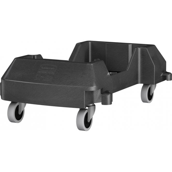 Rubbermaid Commercial Slim Jim Resin Trainable Dolly