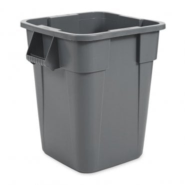 Square Dustbin 151L - Grey