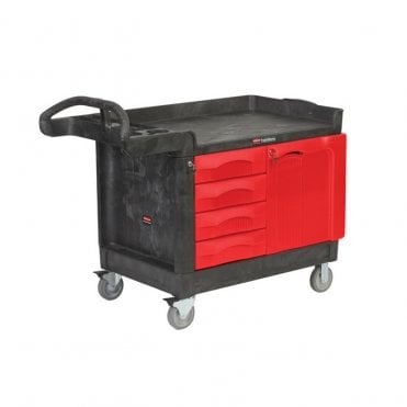 TradeMaster with 4 Locking Drawers and Cabinet