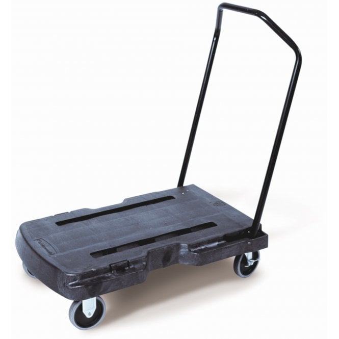 Rubbermaid Commercial Triple Trolly - Black