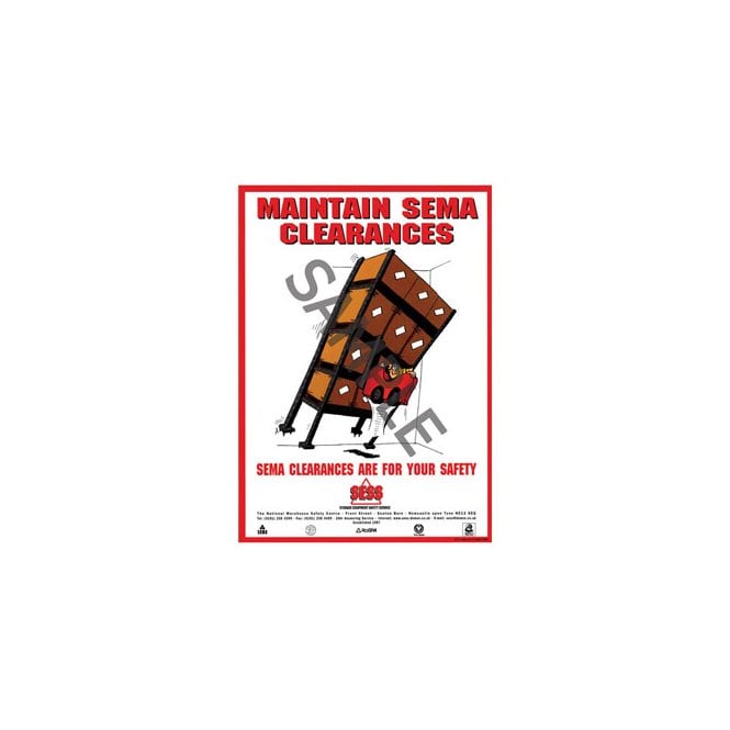 SESS Maintain SEMA clearances - A3 Poster SP07