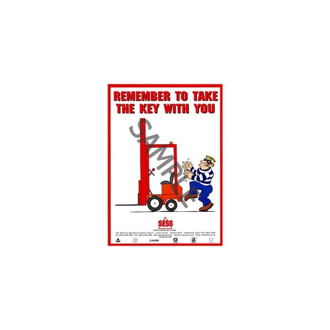SESS Remember to take the key with you - A3PosterSP19