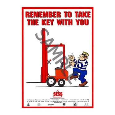 Remember to take the key with you - A3PosterSP19