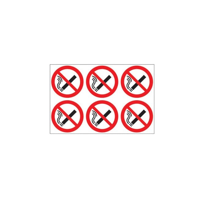 Signify Signmakers Double Sided No Smoking Symbols