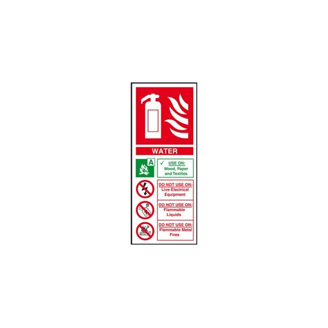 Signify Signmakers Extinguisher Sign EN5S