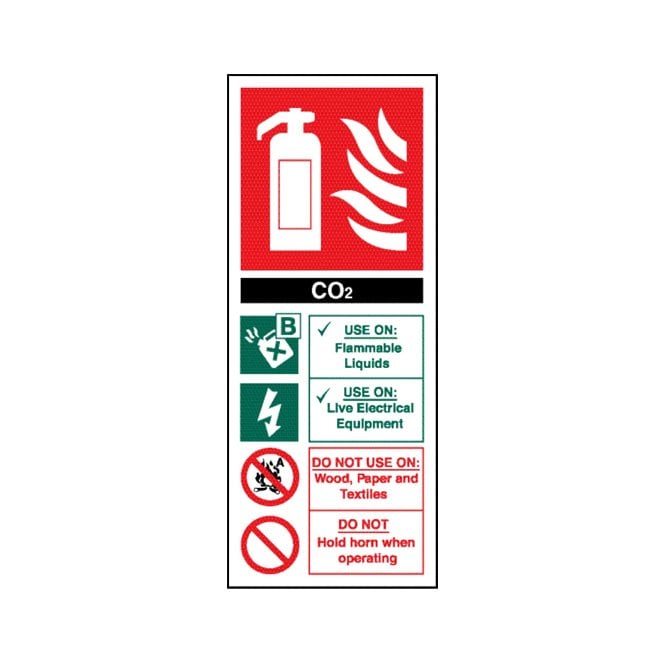 Signify Signmakers Extinguisher Sign EN6R