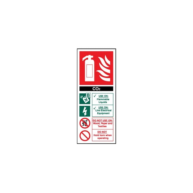 Signify Signmakers Extinguisher Sign EN6S