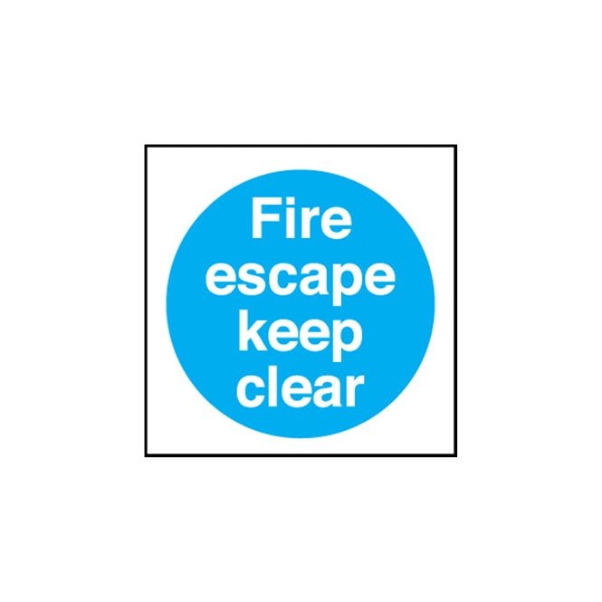 Signify Signmakers Fire Escape Sign MA165S