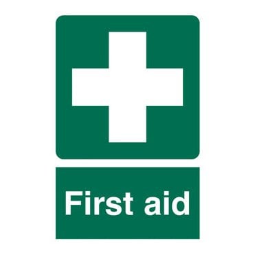 First aid sign SA87R