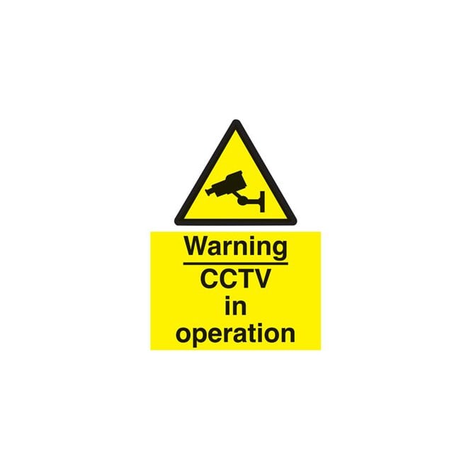 Signify Signmakers Warning CCTV in operation sign WA100R