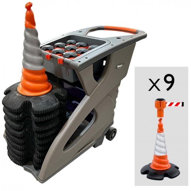 Skipper  Fully Loaded Traffic Cone Unicart