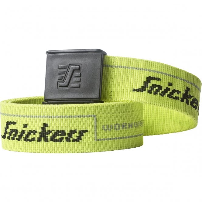 Snickers  9033 Yellow Logo Belt