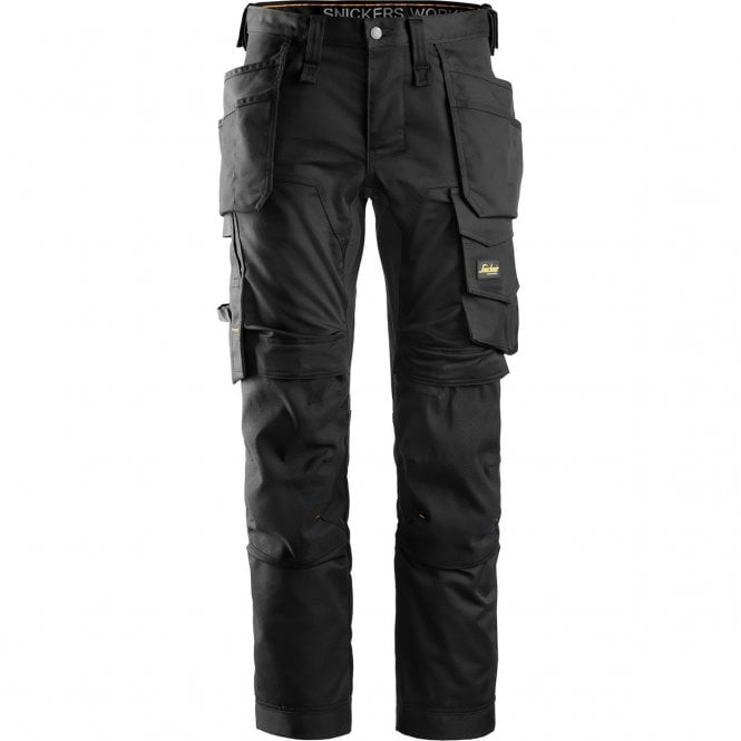 Snickers  AllroundWork 6241 Black Trousers with Holster Pockets