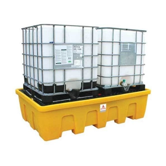 Spillcraft Double Nestable IBC Spill Pallet