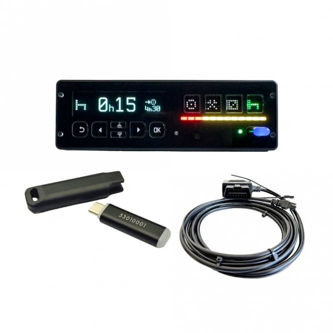Tachosys VTach Bundle (1x Vtach Unit 1x Vtach Key 1x OBD Cable)