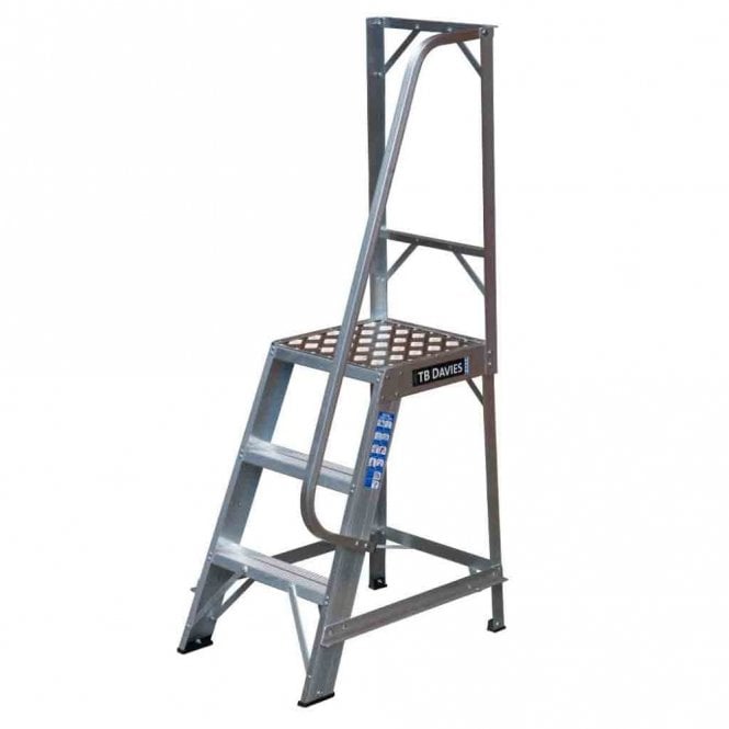 TB Davies  DPS-STEP Aluminium Trade Single-Sided Access Platform 0.74m - 1.71m