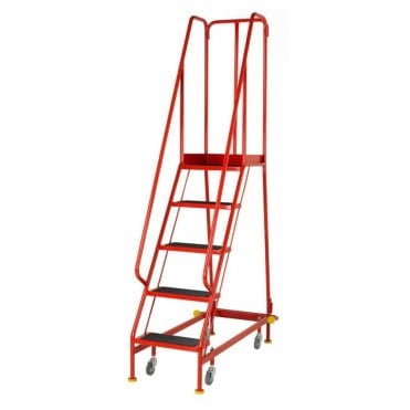 TB Davies NARROW Steel Trade Mobile Step 1.3m - 2.05m