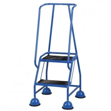 TB Davies STEPMOBILE Steel Trade Mobile Step - Blue 1.19m - 1.94m
